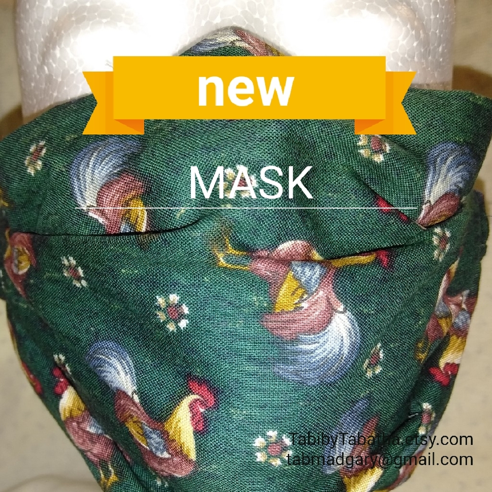 Face mask with filter pocket